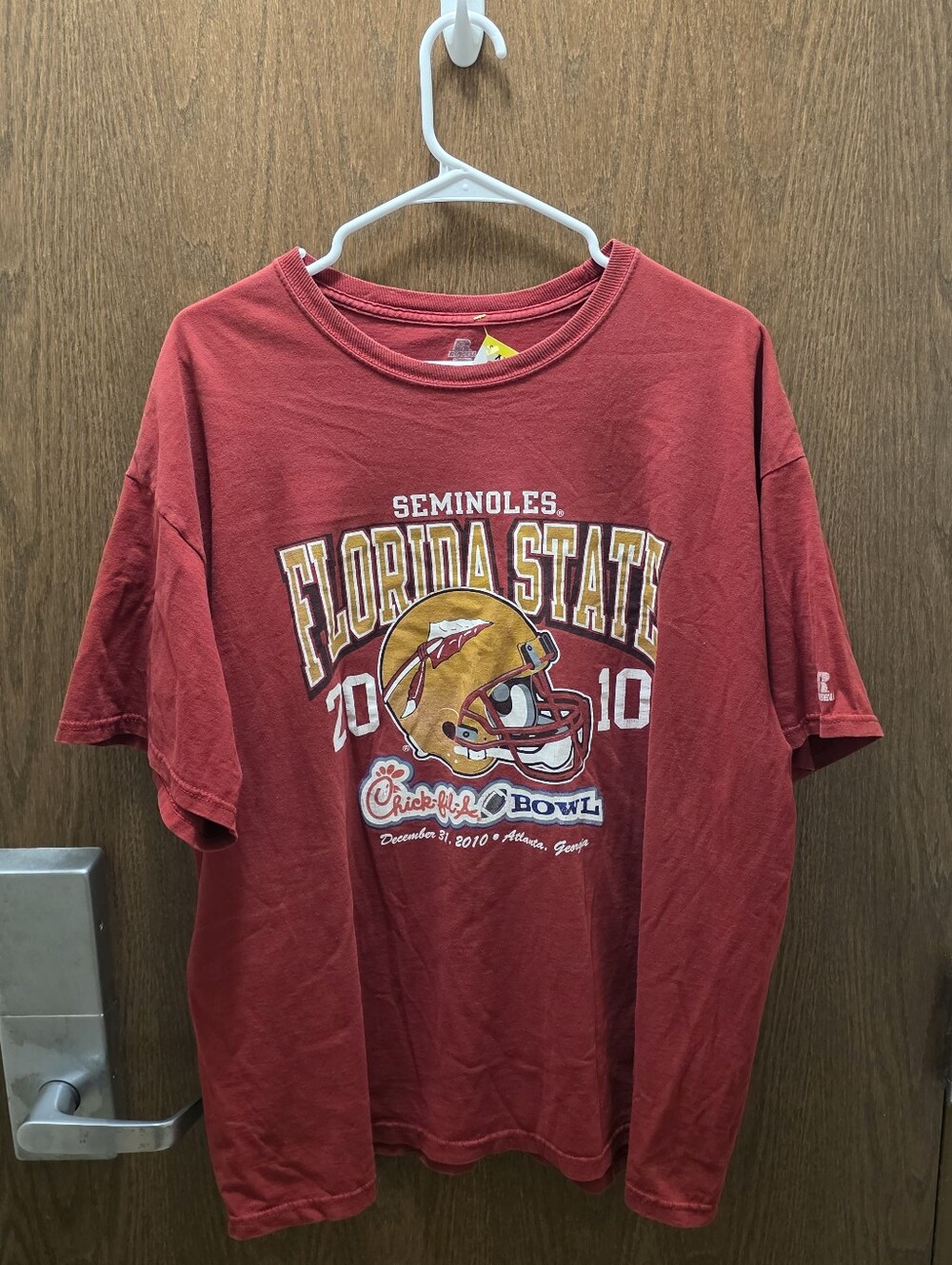 Russell Athletic Red Florida State Seminoles Chick-fil-A Bowl Graphic Tee